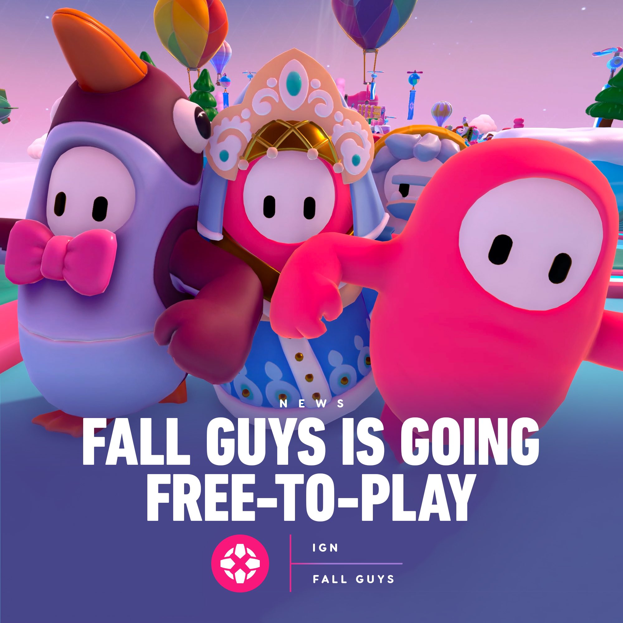 Fall Guys is going free-to-play on the Epic Games Store in June
