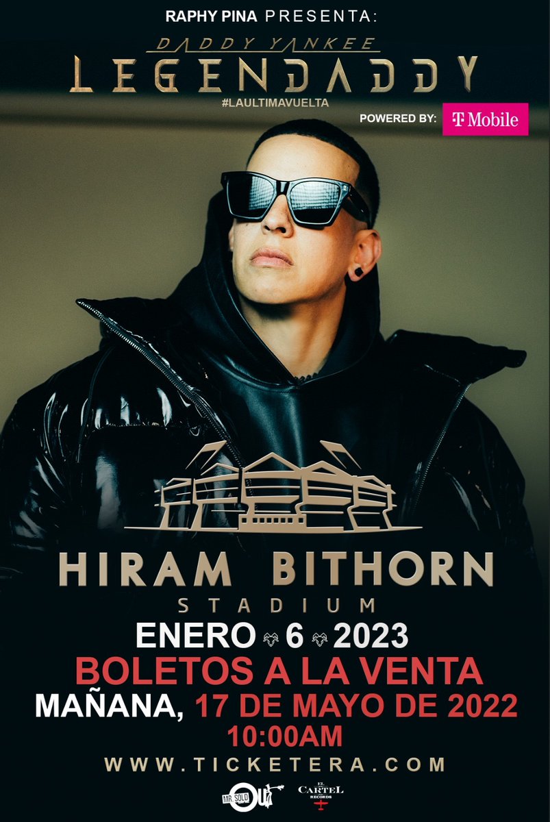 daddy_yankee's tweet photo. Quien está listo para mañana ? 10 am 🇵🇷 https://t.co/rbbG9CElVj