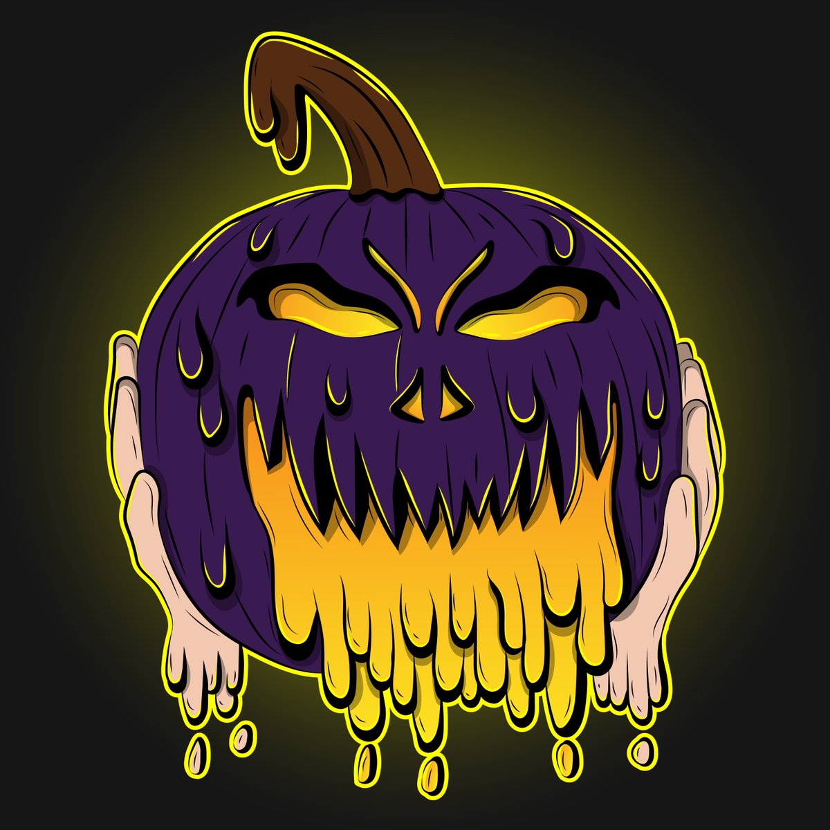 🎉FIRST GIVEAWAY OF THE GRIME ART COLLECTION🎉

To participate in the draw is simple (stay tuned for the rules, they will be verified)

- Tag 2 friends
- Follow @zarartsnft
- Like and RT this post

the winner will receive Pumpkin 2  (<a href="/RandGallery/">Rand</a>) #algofam #Giveway