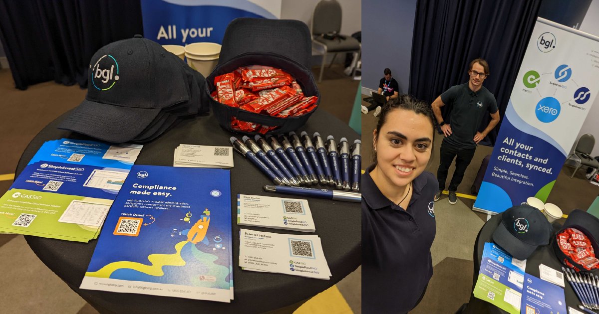 BGLcorp's tweet photo. Good morning #Brisbane 👋

Here at #XeroRoadshow today! 

Come say hi to @TruscottNicole, @BglRhys and Peter + grab a KitKat! 🍫😍 https://t.co/i1c1sWsras