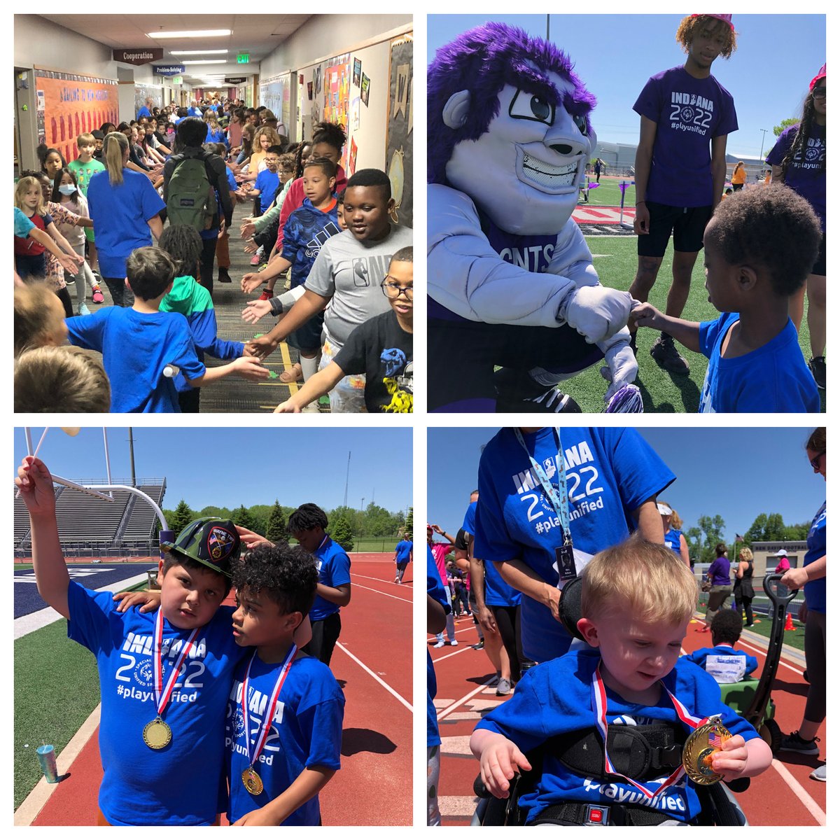 dkrocket's tweet photo. ⁦@RobeyRockets⁩ athletes felt the support of Robey family &amp; new GIANT friends all day at #wearewayne Unified Games! Thanks to all involved! https://t.co/LiIFUQs7eB