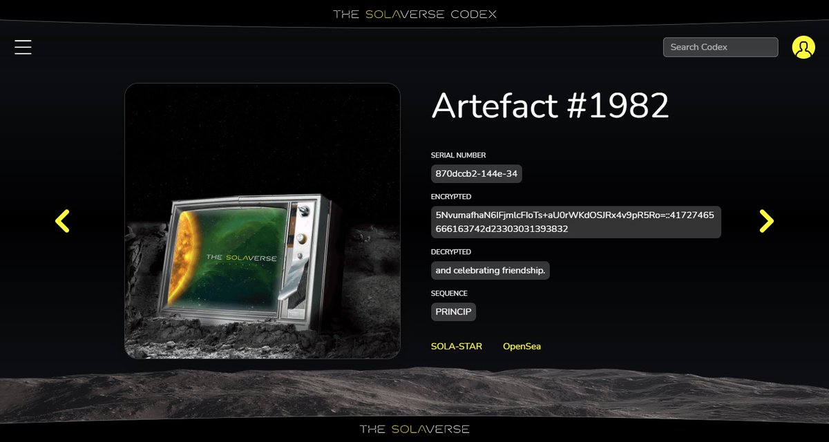 Town Hall ft. The SolaVerse Codex 📖👀

Today at 4PM UTC in Discord, don’t miss it!

discord.gg/solaverse