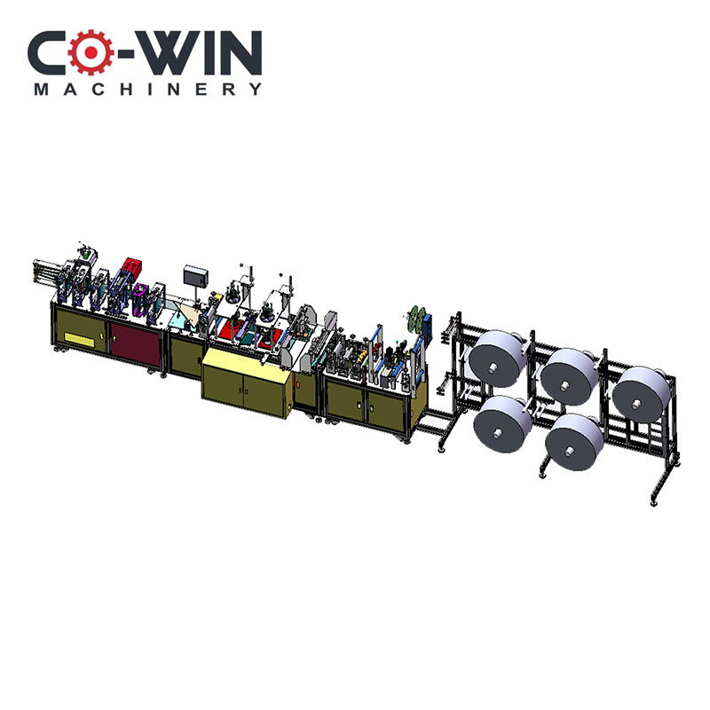 Cowin_machine's tweet image. Here is a Surgical N95 Face Mask Folding Mask Making Machine for you, please check at cowinm.com/surgical-n95-f… #automaticmaskmakingmachine