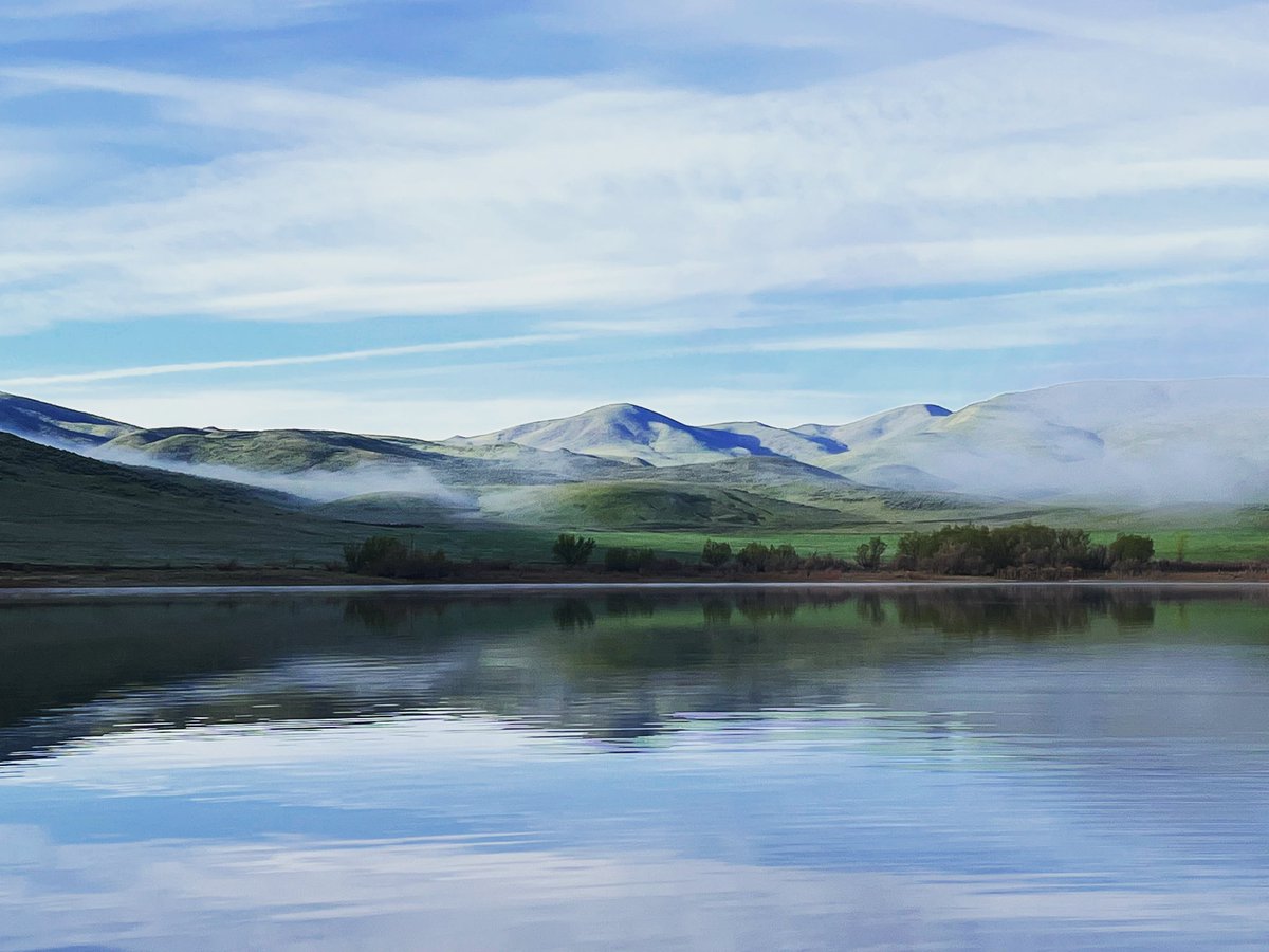PNWDanilou's tweet photo. Finally made it back to Brownlee Reservoir! It was a little foggy in the morning, but it turned out to be a beautiful day!
#croppie #bassfishing #richlandor #powderriver #snakeriver #hellscanyon https://t.co/NpejXC9sTi