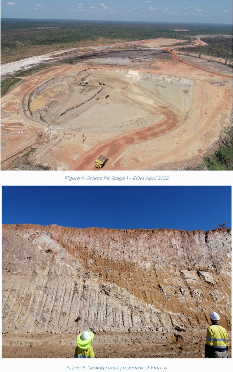 Less than a year ago standing on Grants Pit checking out the plans at $CXO Finniss #Lithium Project to now from today’s update. 
Love watching this come to life @CoreLithium