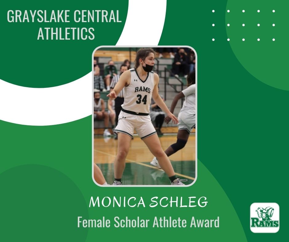 GoGCHSRams's tweet photo. Congratulations to Monica Schleg for receiving the Female Scholar Athlete Award! #Ramily https://t.co/nC42WVF6ZD