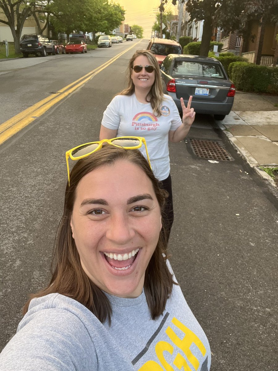 Never taking any voter for granted means knocking every door - that’s why we’re here on Election Night Eve talking to everyone about <a href="/SummerForPA/">Summer Lee</a> !!

Need help on who to support for <a href="/acidc22/">ACIDC</a> ?
Check out our voter guide here: Alleghenydems.org