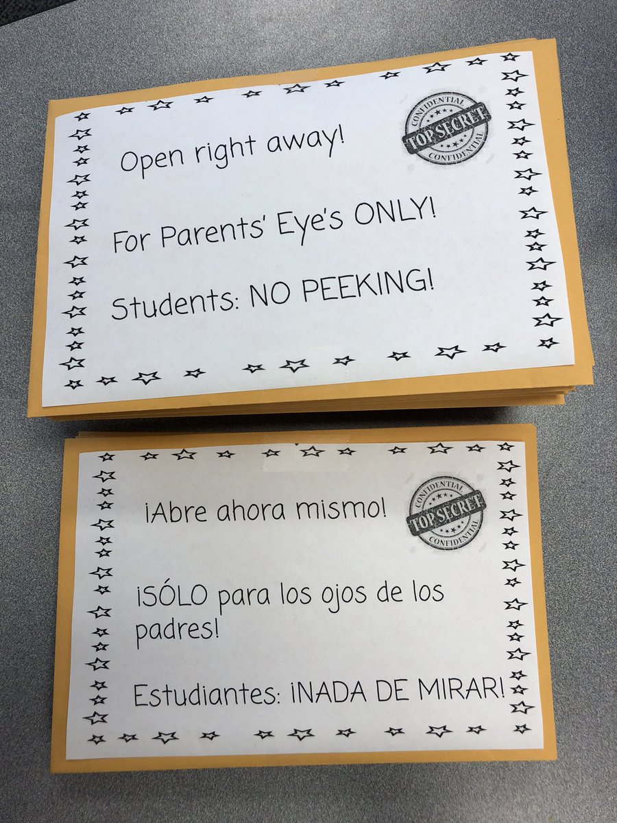 MrsNaab's tweet photo. Excited for this secret mission for parents getting sent out tomorrow…! 🤫 https://t.co/vBjmwDXfPL
