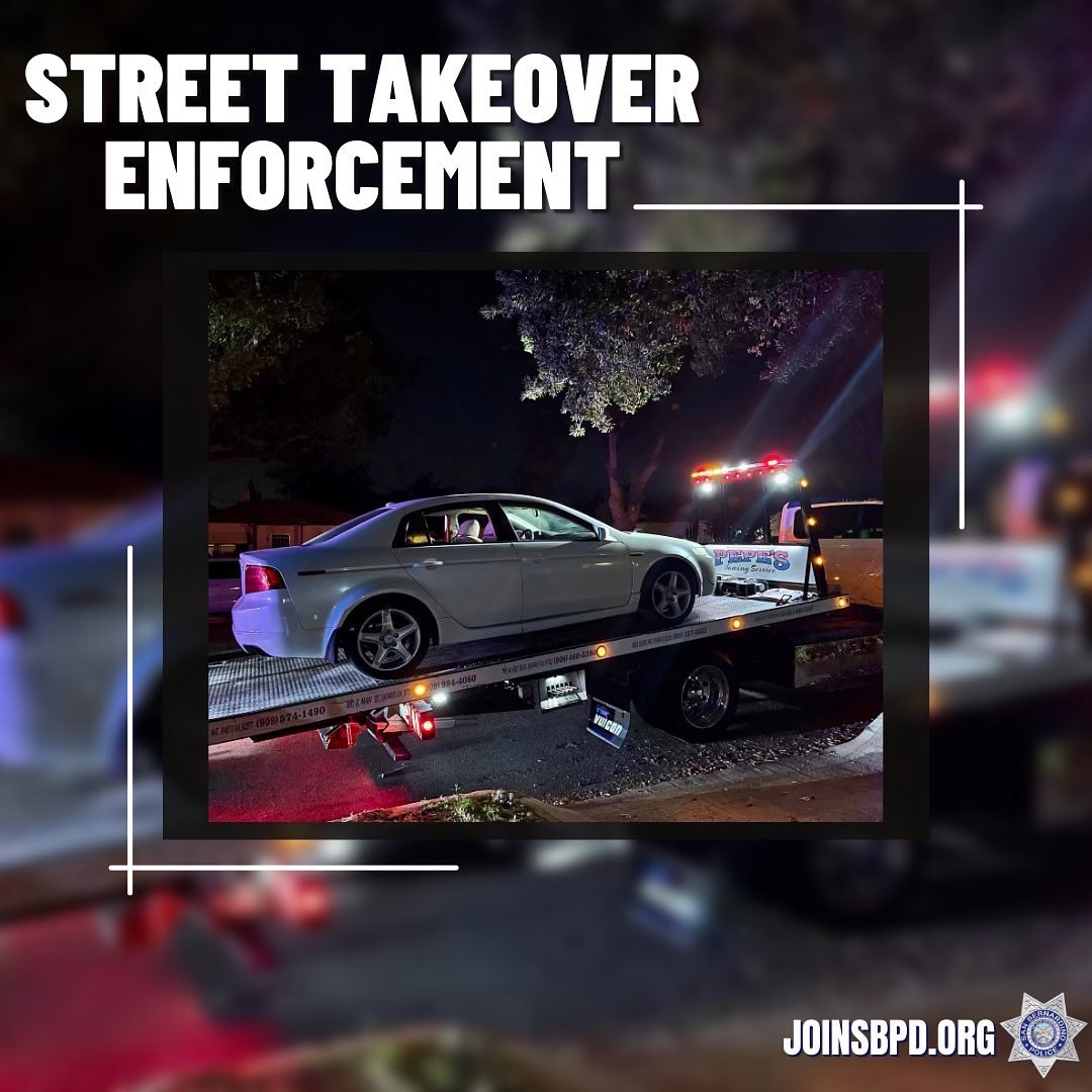 San Bernardino PD tweet media