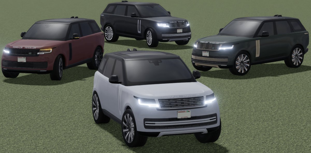 2023 Land Rover Range Rover for #GreenvilleV1 
All Trims will be available in-game.