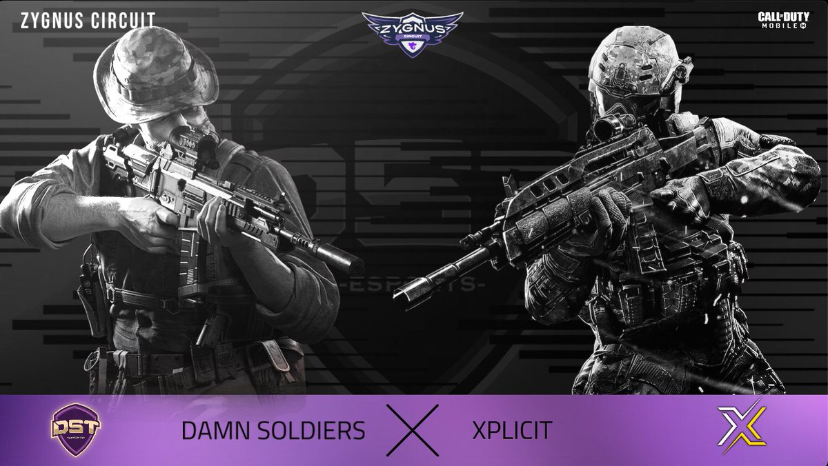 Goro_SKOLL's tweet photo. Duro enfrentamiento que se vivirá hoy entre nuestro equipo profesional vs @ggxplicit !
A demás nuestro amateur se enfrentará a @Subliners !
Todo esto en Zygnus Circuit!!
#cod #CoDMobile #WeAreDsT #DamnSoldierTeam 💜 https://t.co/s3x3eUfXFP