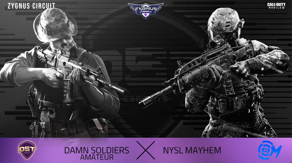Goro_SKOLL's tweet photo. Duro enfrentamiento que se vivirá hoy entre nuestro equipo profesional vs @ggxplicit !
A demás nuestro amateur se enfrentará a @Subliners !
Todo esto en Zygnus Circuit!!
#cod #CoDMobile #WeAreDsT #DamnSoldierTeam 💜 https://t.co/s3x3eUfXFP
