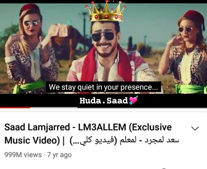 SaadoshP's tweet photo. Follow the king @saadlamjarred1 👑
.
.
It's almost near 🔥
.
#one_billion_views_compain_for_lm3allem
#mosthandsomemanof2021
#we_love_you_saad https://t.co/G1WmdaQcZb