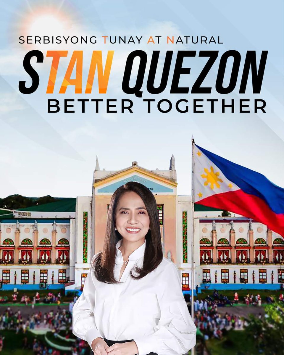 DoktoraHelenTan's tweet photo. Alone, we can do so little;
TOGETHER, we can do so much. - Helen Keller
Tara! Ipakita ang BUNGA ng ating TAGUMPAY. Kasama ka sa pagbabago, at kasama ka na gagawa ng pagbabago.
#StanQuezonBetterTogether
#SerbisyongTunayAtNatural
#TheGovDoctor https://t.co/P9Iogojcgb