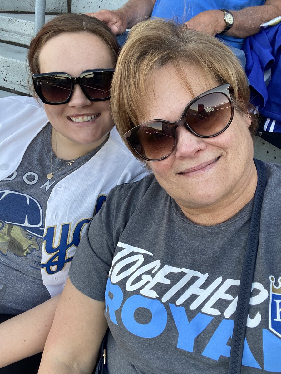 NKCTammy's tweet photo. Finally - Royals baseball at The K. First game this season!!!@ShanHen_ @Royals https://t.co/ccUGsiui2b