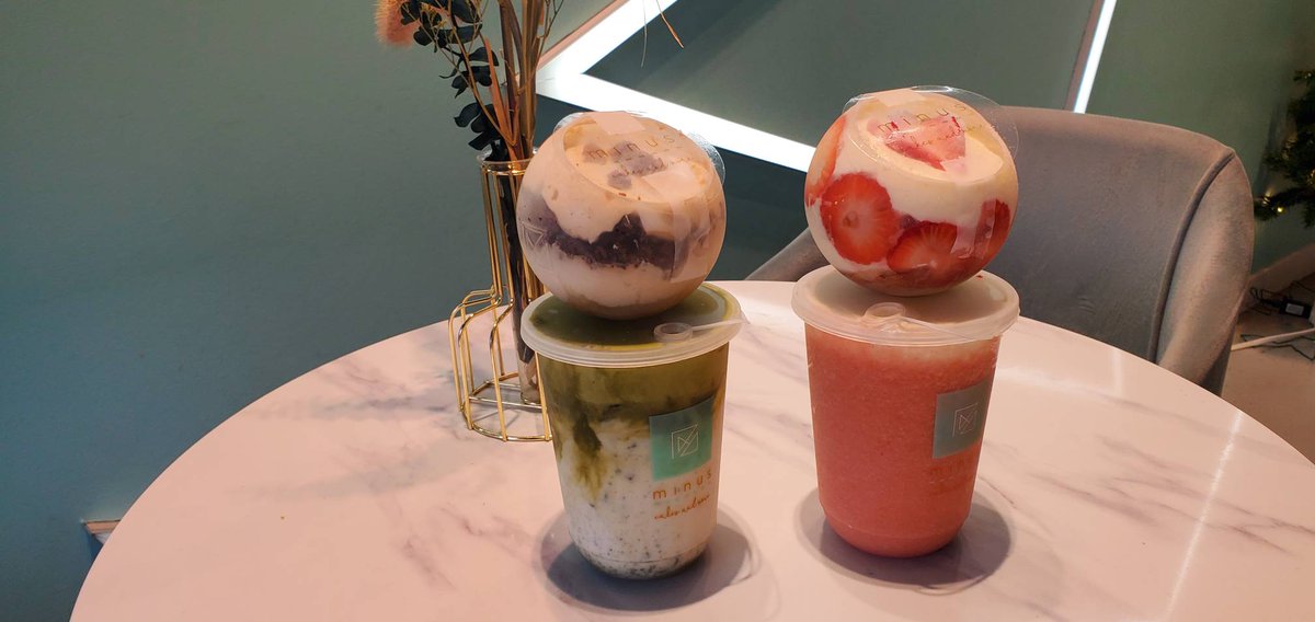 Delicious cake Boba treats