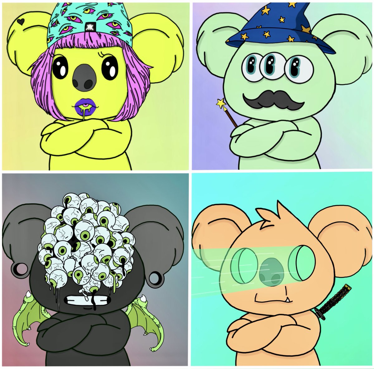 KrankyKoalas's tweet photo. Wanting to do a merch giveaway, an of course another NFT. Who’s in? Will drop the details in the AM. Good night and best of luck to every single one of you🤙
 #nftcollector #NFTs #cryptocurrencies #NFTCommunity https://t.co/lctFx220GV