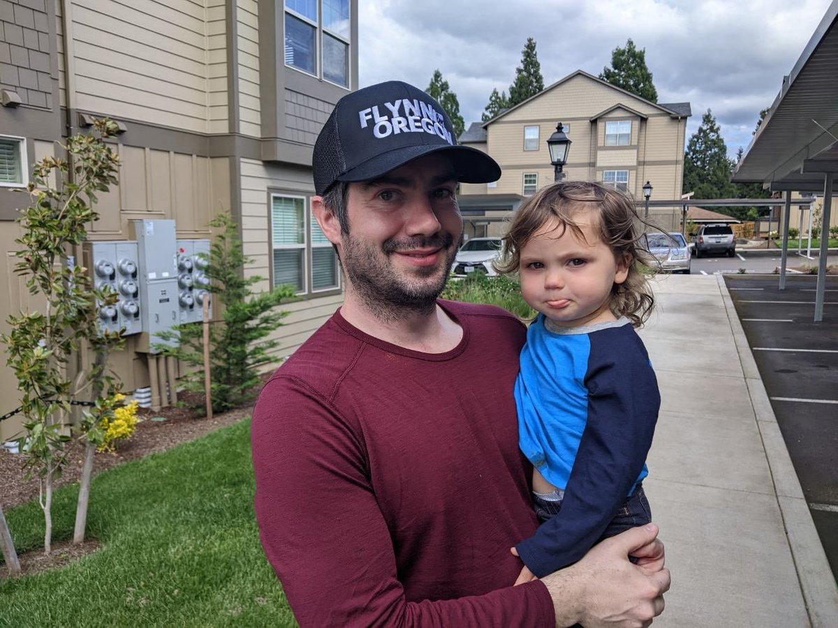 Never too young to help get out the vote! #OR06