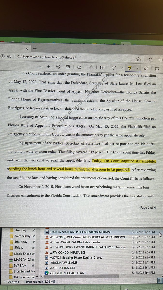 EricWienerANJax's tweet photo. Florida judge demands credit for working through lunch. #flpol #sayfie https://t.co/8DNWiZh78y