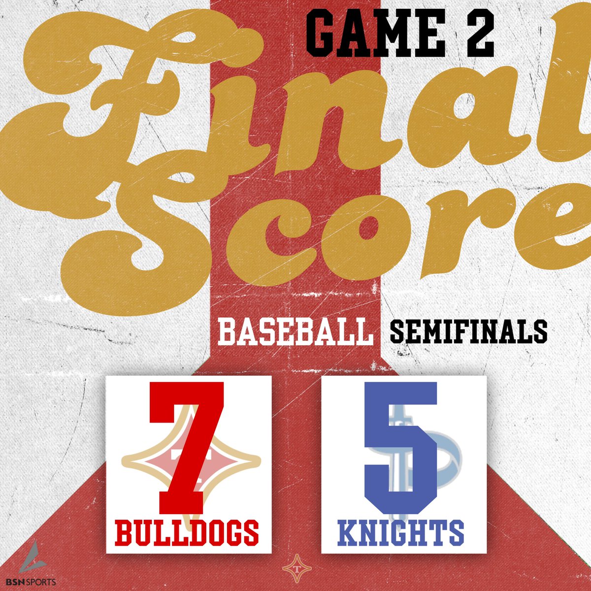 thsbulldogsath's tweet photo. 🧹🧹🧹
Dogs sweep the Knights! We will play for the State Championship next Monday at Georgia Southern University in Statesboro!
Way to go guys!
Go Dogs!
#fortheT https://t.co/TjDASwIMS5