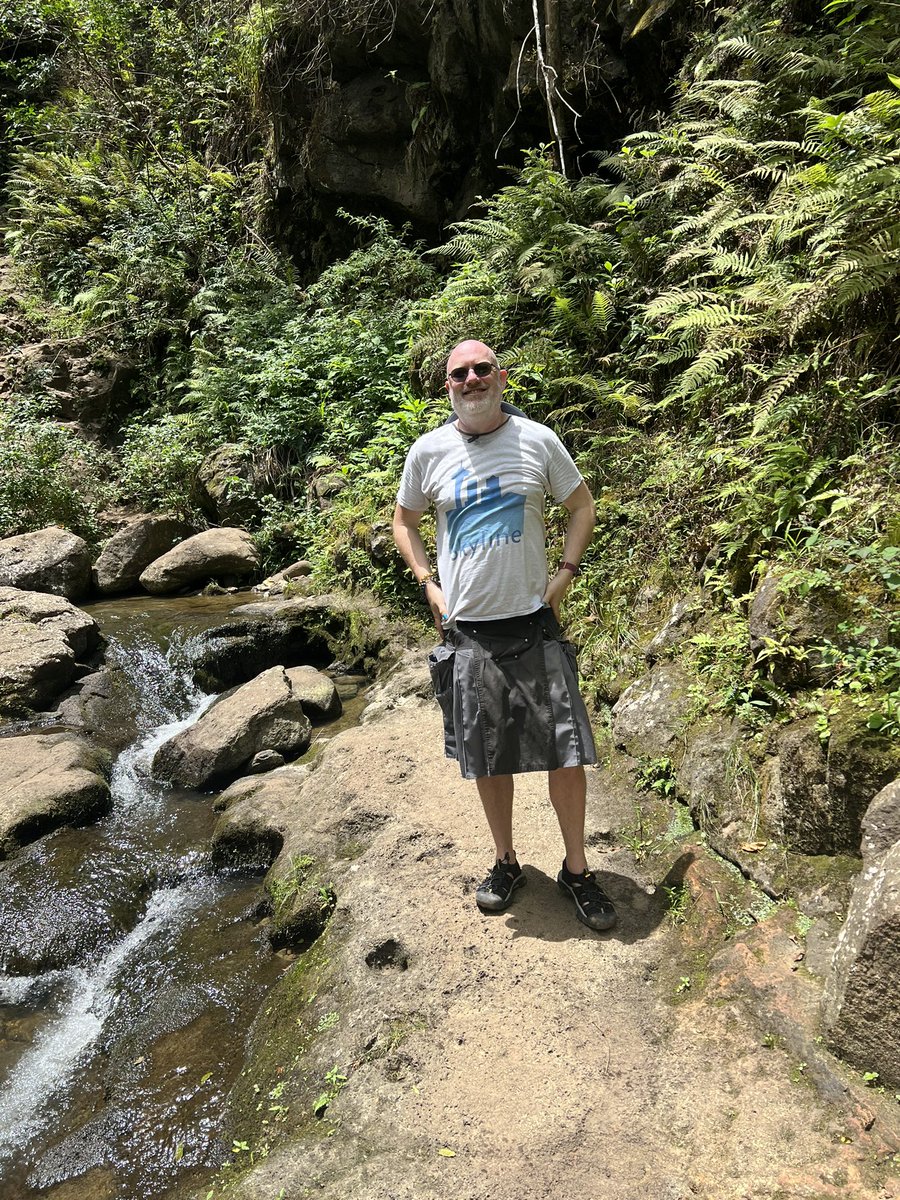 UCDProteomics's tweet photo. @DRAWheatcraft @neely615 I hate to even post this , but this is me today hiking the 13 crossings trail in Maui wearing my #Utilikilt survivor which is essentially a rugged dress for men with 10+ pockets . I know …it’s totally unfair https://t.co/xZU9kfE3wh