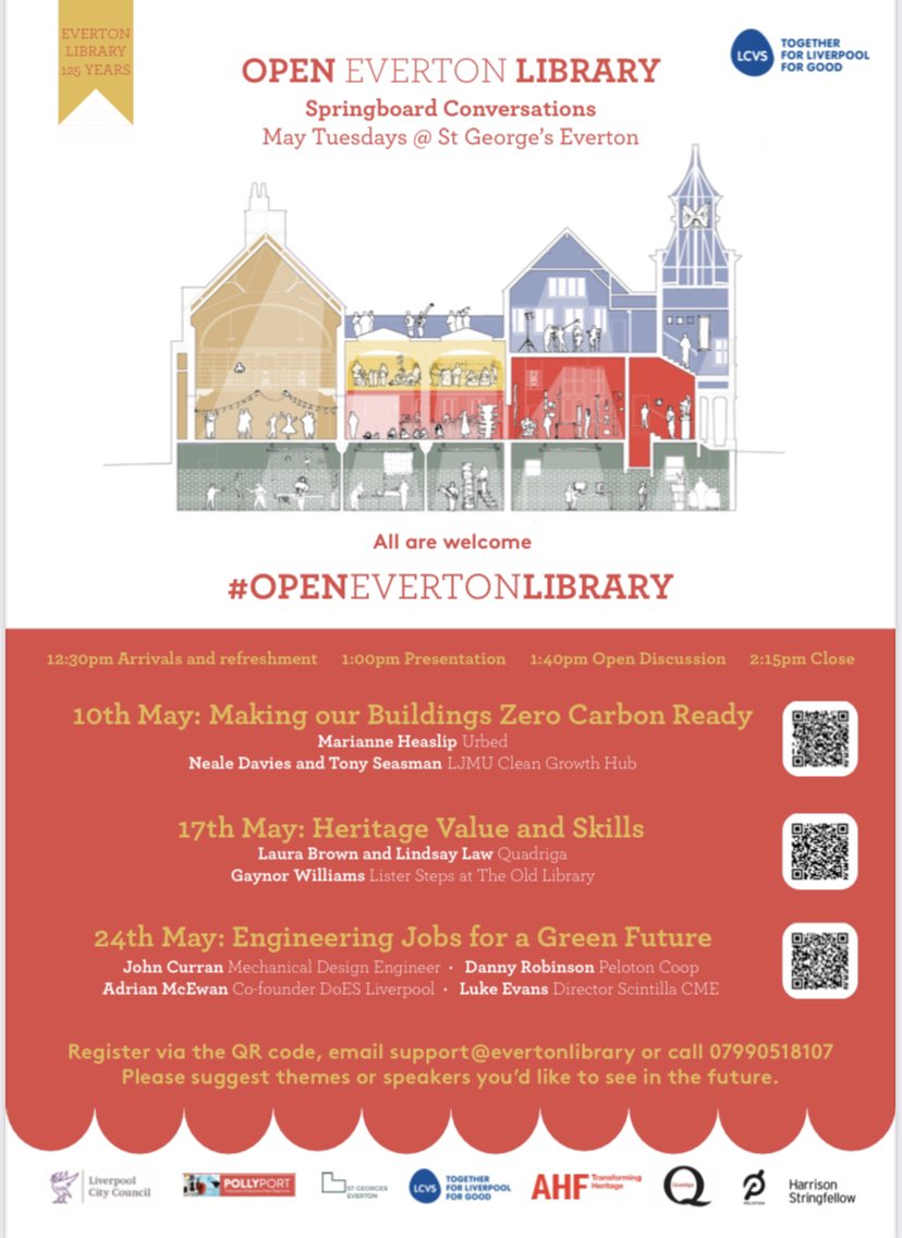 LauraC_Brown's tweet photo. Speaking at the #openevertonlibrary event tomorrow, discussing heritage values, the skills shortage and the impact of this on already vulnerable historic buildings ๐ https://t.co/A8IEOzvzfj