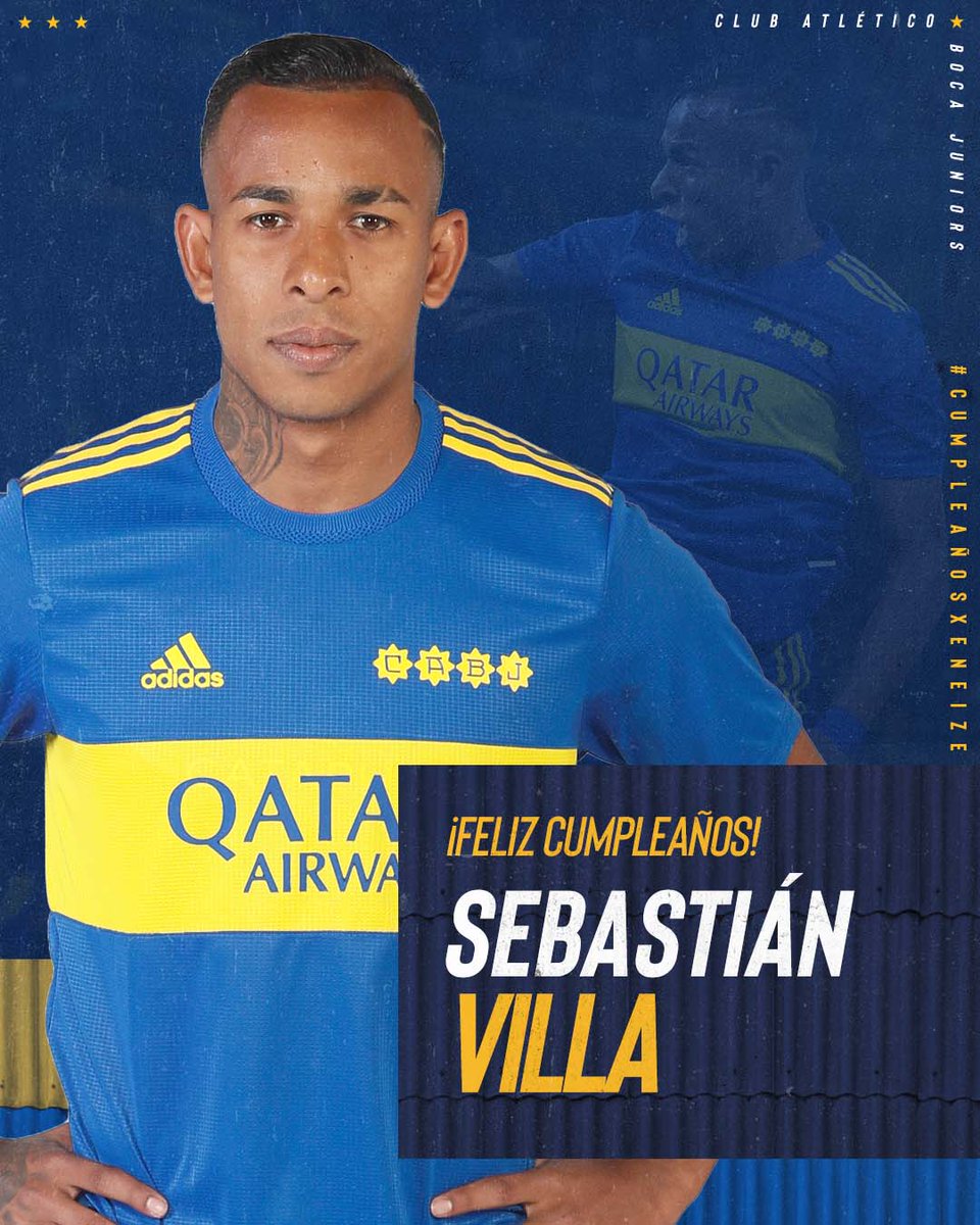 BocaJrsOficial's tweet photo. ¡Feliz cumpleaños, Sebastián!

🎂🔵🟡🔵 https://t.co/nlh86PVtaA
