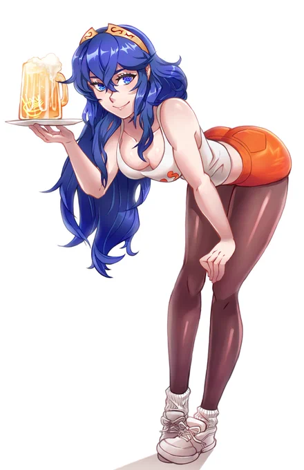 Hooters Lucina comm for @theyoostink!

#fireemblem 