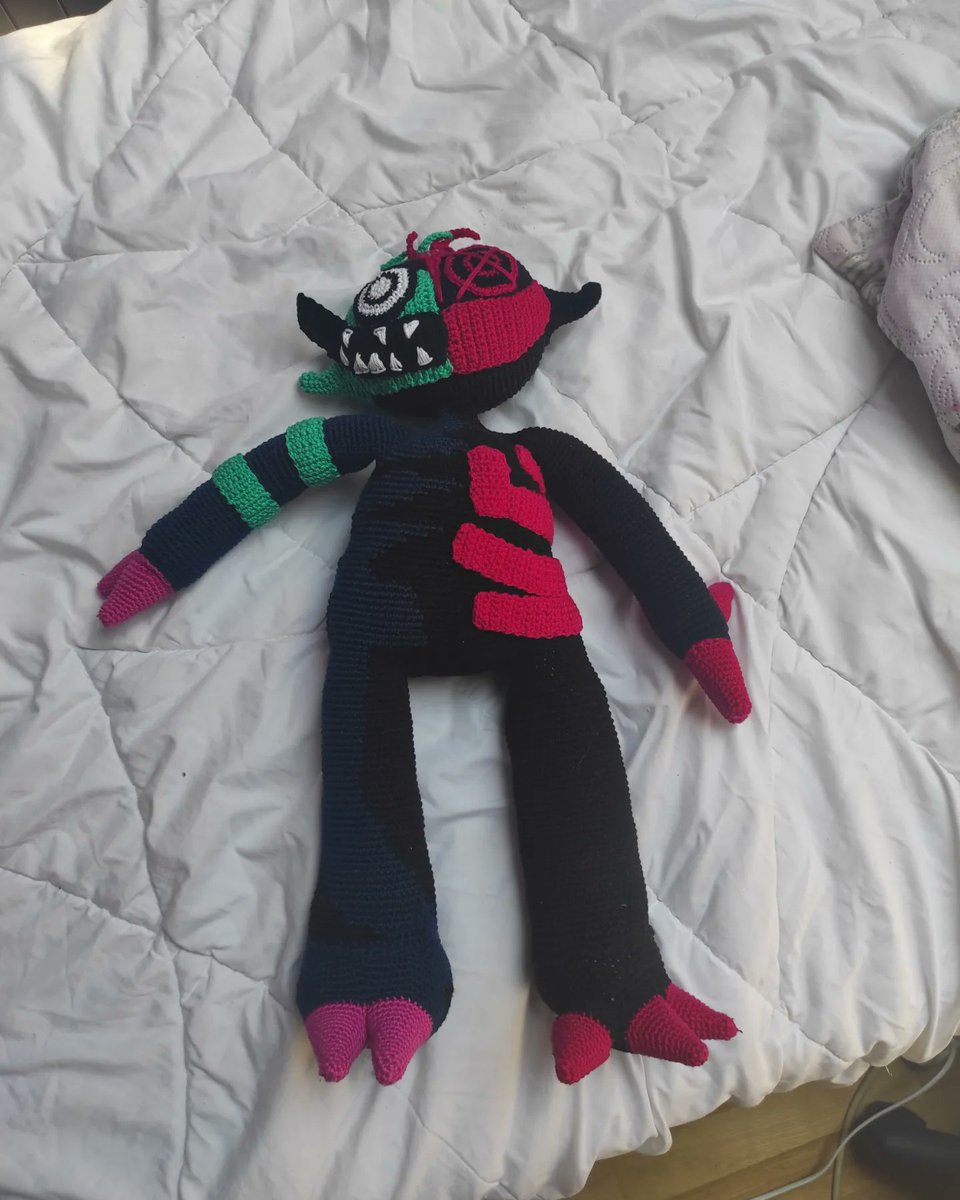 JelaSmrad's tweet photo. Got the neo monster plush I'm so happy
#FNF #fnfneomod #fnfneo #fnfneomonster https://t.co/nLRKjihDo6