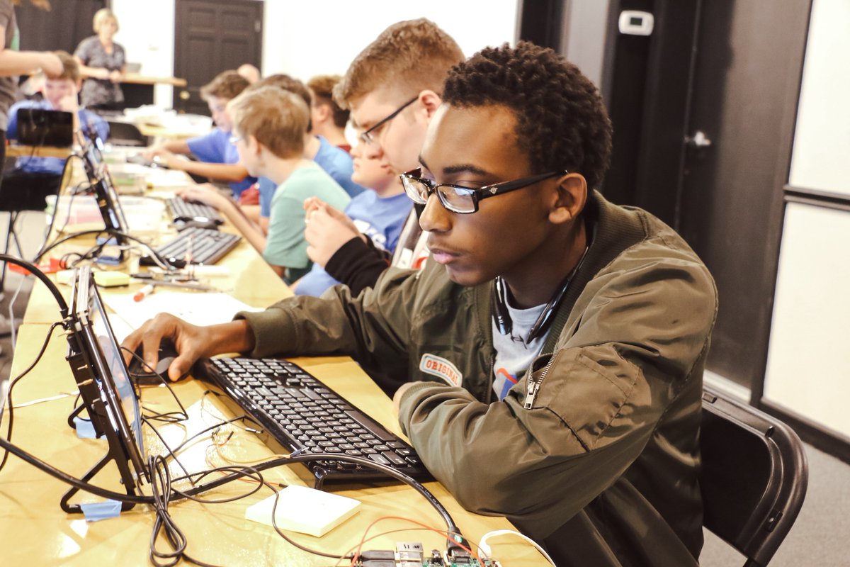 DevCatalyst_CO's tweet photo. One more week of school and then it’s summer break! ☀️Searching for fun activities for the kids? Check out our Raspberry Pi Summer Camp for ages 11-16. Each student will receive their own Raspberry Pi 3, SD card, and power supply. 🎟️: https://t.co/X1ejxO0Qnx https://t.co/Hz4CslewvH