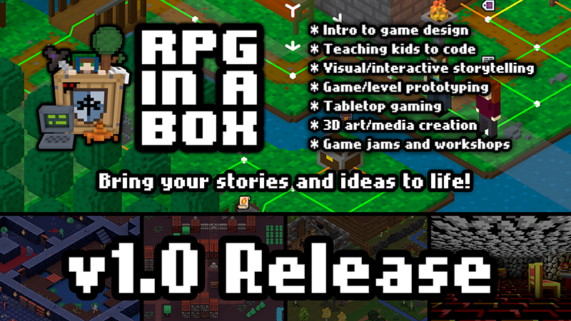ICYMI, RPG in a Box v1.0 is here! I'm humbly asking for your help in spreading the word so I can continue developing it. I've been continually reaching out to as many people as I can, but it means a great deal more coming from others. Thank you so much! ❤️😊
#gamedev #indiedev