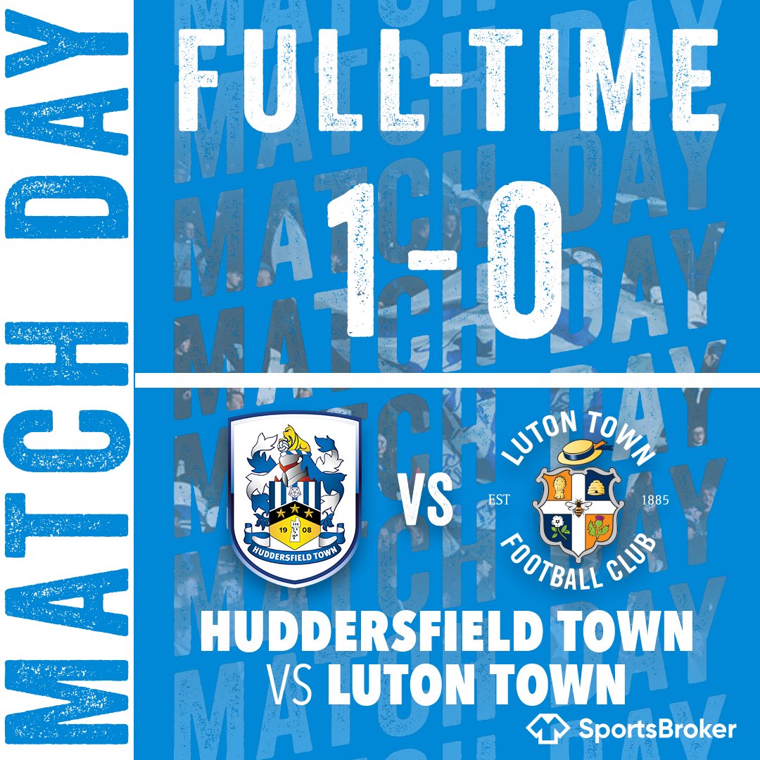 𝙒𝙀. 𝘼𝙍𝙀. 𝙂𝙊𝙄𝙉𝙂. 𝙏𝙊. 𝙒𝙀𝙈𝘽𝙇𝙀𝙔! It's one last game for the Terriers, with the lads just a single win from the Premier League... Congratulations to Luton Town on an incredible 2021/22 season and for a brilliant couple of legs 👏 @SportsBrokerHQ | #htafc