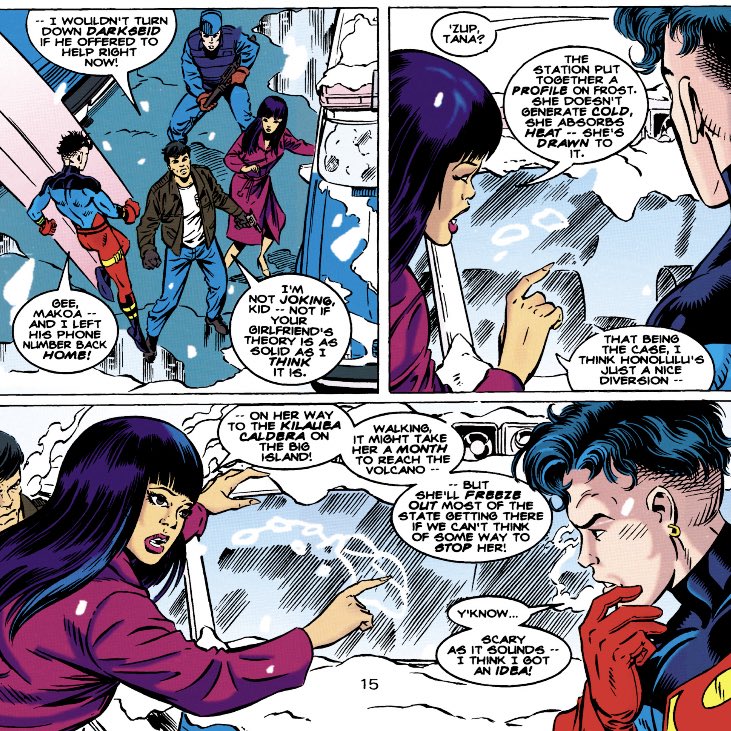 BenJMorse's tweet photo. Superboy #22 is a gem from the heart of Karl Kesel and Tom Grummett’s first stint on the title, one of my favorite comic book runs of all time, full stop.
#UnderworldUnleashed https://t.co/TlpBZ0qOtf
