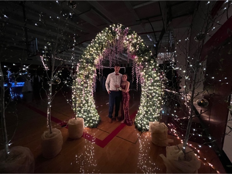 GACSchools's tweet photo. A few more prom pictures featuring some of our GAC students. This year’s prom theme was Enchanted Forest.  The entrance had potted trees with lights and hanging terrariums with flickering candles leading to the show stopping wisteria archway. Pizza was served after the dance. https://t.co/yvzWGYHhC9