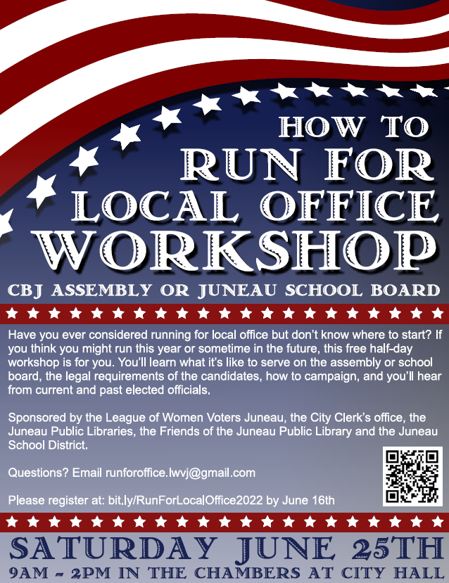 JEDC_Juneau's tweet photo. Great event for those interested in getting involved with local politics! https://t.co/zKeirYLlIi