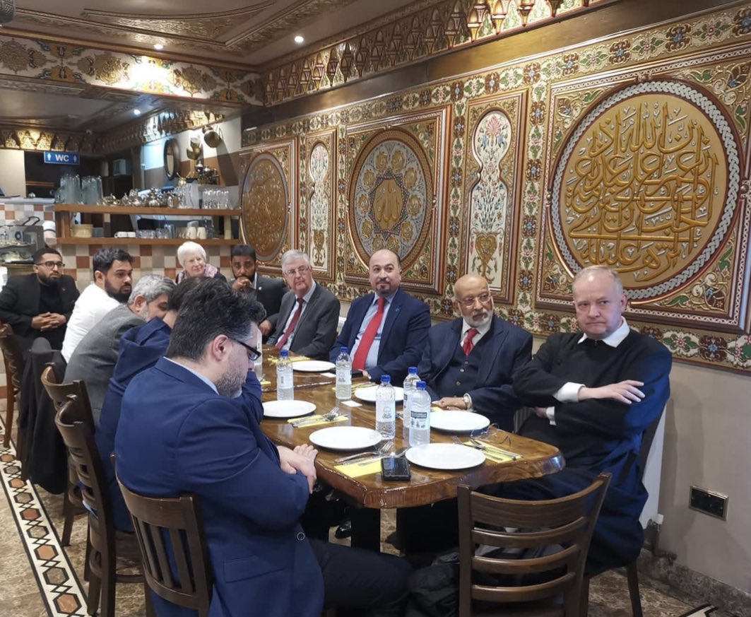 Dr Mohammad Alhadj Ali (@dralhadjali) on Twitter photo It was a great pleasure to celebrate #EidUlFitr together with First Minister <a href="/WelshGovernment/">Welsh Government</a> <a href="/PrifWeinidog/">Eluned Morgan</a>.
Many thanks to all friends of <a href="/SyrianWelsh/">Syrian Welsh Society</a> who made this such a successful event. It was a great pleasure to celebrate #EidUlFitr together with First Minister <a href="/WelshGovernment/">Welsh Government</a> <a href="/PrifWeinidog/">Eluned Morgan</a>.
Many thanks to all friends of <a href="/SyrianWelsh/">Syrian Welsh Society</a> who made this such a successful event.