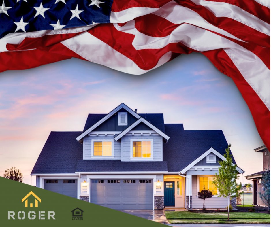 RogerLending's tweet photo. 🇺🇸Attention Veterans: Looking for a new home? Get as low as 0% down on a new home purchase with a VA loan. 
Apply here: https://t.co/8bnAIRxNOv  
Equal Housing Lender | NMLS 476821
#RogerLending #VALoan https://t.co/OimbAzuAgD