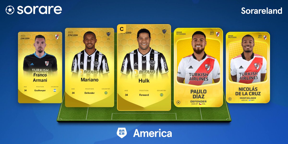 Sorareland's tweet photo. 💪 Listos los equipos para la #GW271 #Sorare 

💰 Podría haber alguna venta de última hora que supondría cambios

La underdog la incluyo para que quede mejor el diseño del tweet, pero 2 no juegan y 2 son suplentes 😂

🧤 La Goalkeeper la veo complicada, Renato apunta a suplente https://t.co/m7a0di8vDH