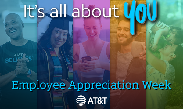 amontgomery_TU's tweet photo. It's Employee Appreciation Week! #LifeAtATT https://t.co/i2YVhlziW7