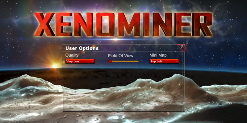 UnknownCreatio4's tweet photo. Updates are rolling again for the xenominer project!
With the addition of minimap positioning :)
Work has been done on the 'User Options' menu currently containing Quality, fov and map position dropdown and sliders!

More progress will be seen over the next week! :) https://t.co/Bi9BkZ2TEY