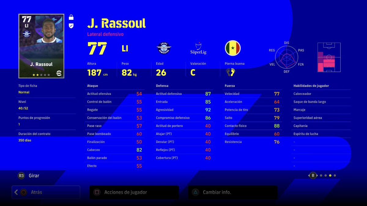 isspricogrand's tweet photo. Strong Defender pa los pobres por 4700 GPs pa mi gente ⁦@RBNySERGIOK⁩ ⁦@SergiokL96TTTT⁩ ⁦@RoblessGG1⁩ ⁦@elkhaine⁩ ⁦@APOCAPO_PES⁩ ⁦@Showbiz84⁩ ⁦@play_eFootball⁩ #efootball https://t.co/bvUqCbT7Ea
