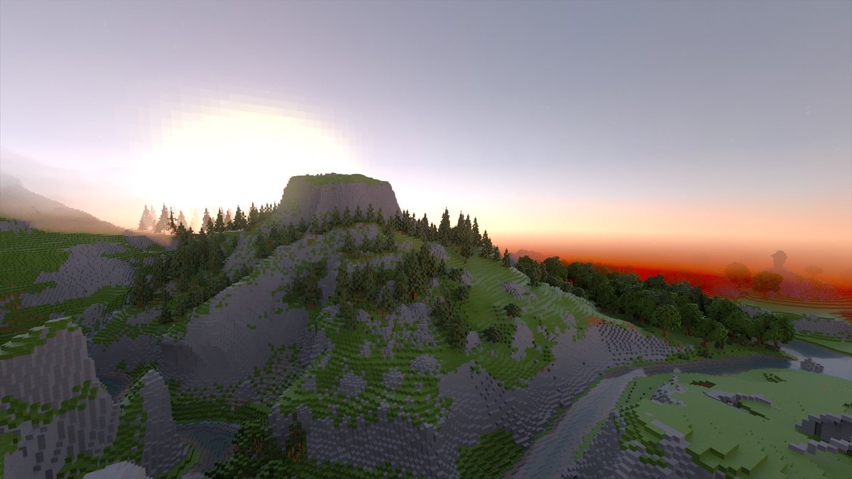 DrowsierCloud's tweet photo. Here is some of what we been working on. We still have some work to do on it but is getting there. This terrain was build on bedrock edition with the help of commands. 

#Minecraftbuilds #Minecraft #minecraft建築コミュ https://t.co/2QiOwXiiVy