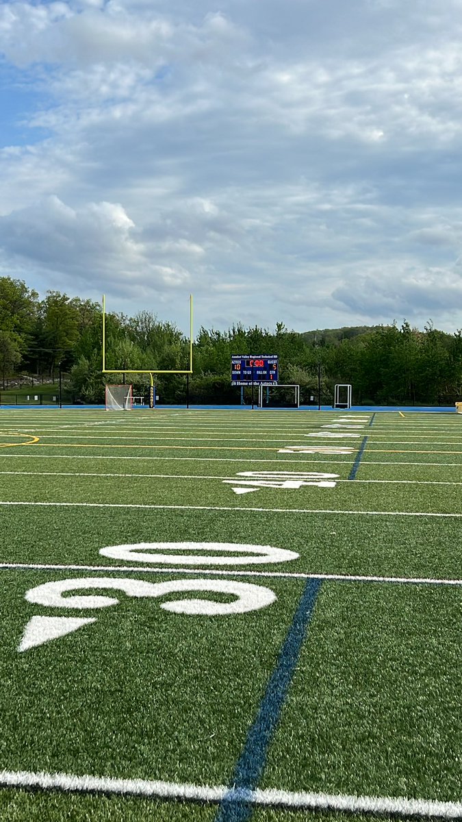 Varsity girls lax with their first win of the year! Great play by both sides