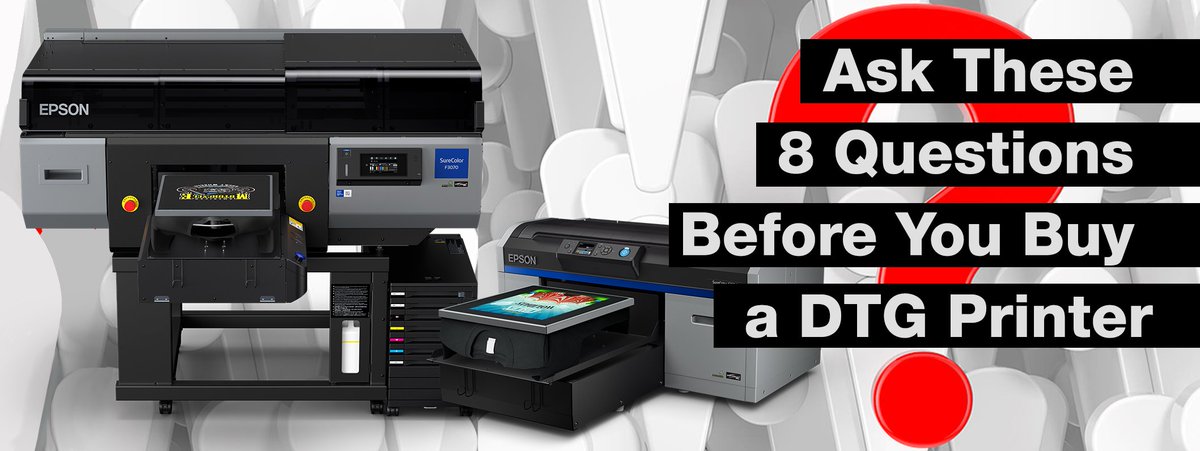 We created a list of 8 questions to ask before buying a DTG printer. Definitely check out the 1st question on the EZ Blog to get answers &amp; insights from @TerryCombsAZ &amp; <a href="/JayBusselle/">Jay Busselle</a>

equipmentzone.com/ez-blog/dtg-pr…

#DTGprinting #DTG #tshirts #EZ4ME