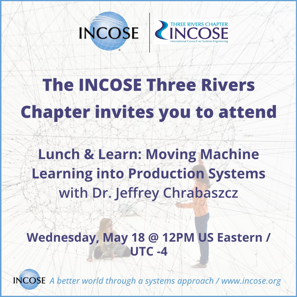 incose_org's tweet photo. Register here to attend: https://t.co/J0vmjVkMuP 
#INCOSE #SystemsEngineering #MachineLearning #AI https://t.co/Fh7AweH1t4