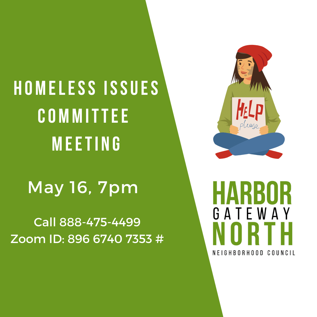 Homeless Issues Committee tonight, May 16 at 7 pm. Effective ways to provide services to the unhoused and begin creation of a list of food resources. Agenda: harborgatewaynorth.org/event/homeless…