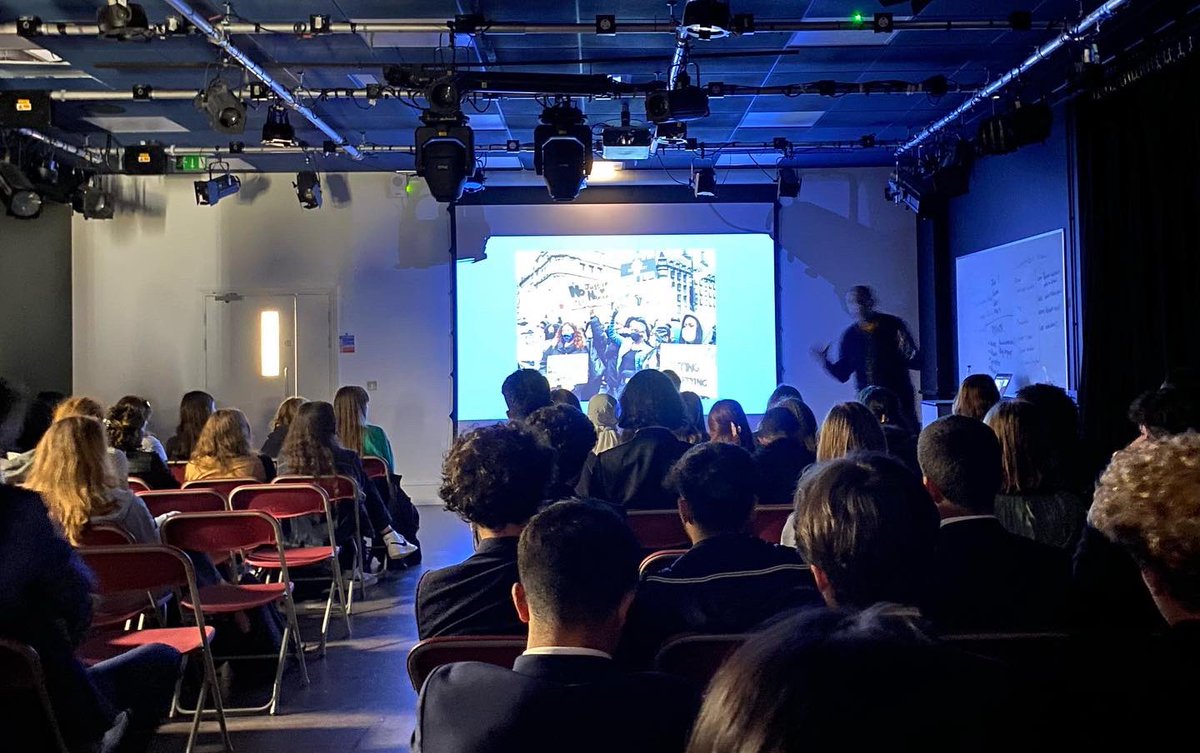 WetherbySixth's tweet image. Sixth Form Lecture Series: Today, with @QueensCollegeW1, we welcomed @hakimadi1 who spoke to us about Black British History. As the first History Professor of black heritage, we learnt about the figures who should not be hidden from our curriculum but should help to shape it.