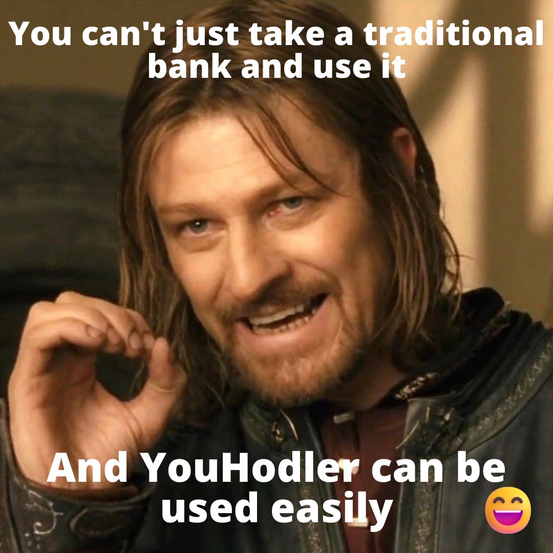 YouHodler's tweet photo. 😂 It’s easy now❗
#YouHodler #blockchain #cryptowallet #loanPlatform #loan #earn #profit https://t.co/EF5ceNM9gW