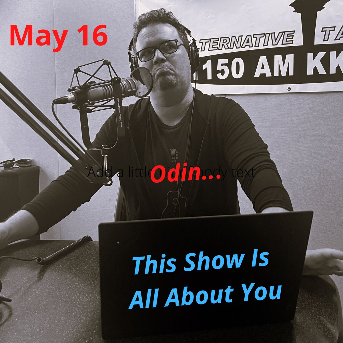 See you all in an hour on @, or catch it later starting tonight as a podcast. And in a couple of days, visit wordsbyjdk.com to learn more about how you can help Odin. 

Thanks, all,