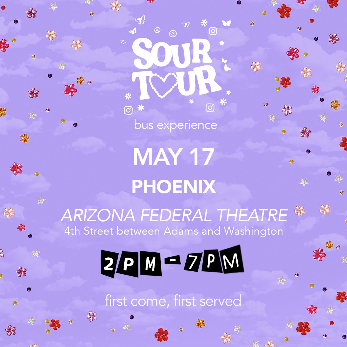 LiviesHQ's tweet photo. See u tomorrow #SOURTOURphoenix!!! remember to bring water &amp; a hat… it’s brutal out there 🥵 https://t.co/32TQASYOxW
